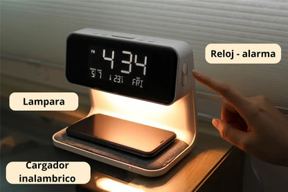 Reloj despertador de 3 funciones